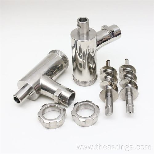 Precision Casting Stainless Steel Meat Mincer Parts